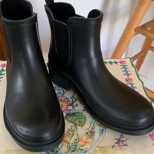 Madewell rubber rain boots size 7